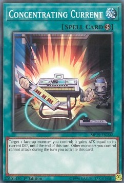 Concentrating Current⁣ - 2019 Gold Sarcophagus Tin Mega Pack⁣ (Common)⁣ [202]