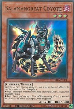 Salamangreat Coyote⁣ - Rising Rampage⁣ (Super Rare)⁣ [SE1]