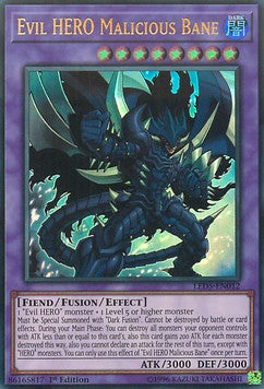 Evil HERO Malicious Bane - Legendary Duelists: Immortal Destiny (Ultra Rare) [LED5-012]