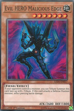 Evil HERO Malicious Edge⁣ - Legendary Duelists: Immortal Destiny⁣ (Common)⁣ [017]