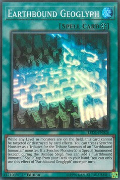 Earthbound Geoglyph⁣ - Legendary Duelists: Immortal Destiny⁣ (Super Rare)⁣ [026]