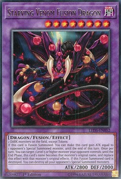 Starving Venom Fusion Dragon - Legendary Duelists: Immortal Destiny (Rare) [LED5-052]