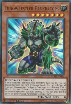 Dinowrestler Pankratops⁣ - Duel Devastator⁣ (Ultra Rare)⁣ [036]