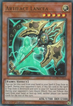 Artifact Lancea⁣ - Duel Devastator⁣ (Ultra Rare)⁣ [033]