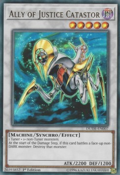 Ally of Justice Catastor⁣ - Duel Devastator⁣ (Ultra Rare)⁣ [007]