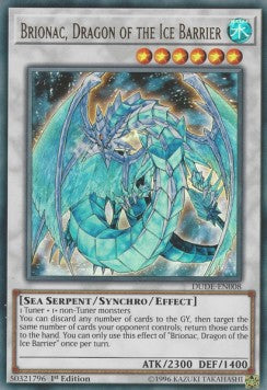 Brionac, Dragon of the Ice Barrier⁣ - Duel Devastator⁣ (Ultra Rare)⁣ [008]