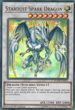 Stardust Spark Dragon⁣ - Duel Devastator⁣ (Ultra Rare)⁣ [012]