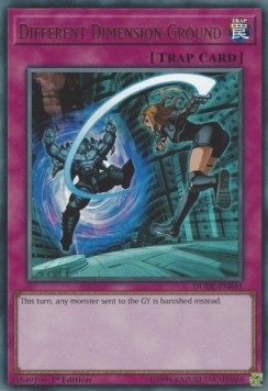 Different Dimension Ground⁣ - Duel Devastator⁣ (Ultra Rare)⁣ [045]