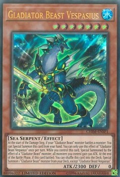Gladiator Beast Vespasius (V.2 - Ultra Rare) - Chaos Impact (Ultra Rare) [CHIM-SP1]