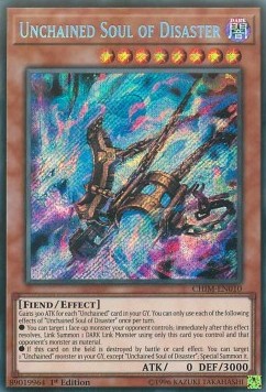 Unchained Soul of Disaster⁣ - Chaos Impact⁣ (Secret Rare)⁣ [010]