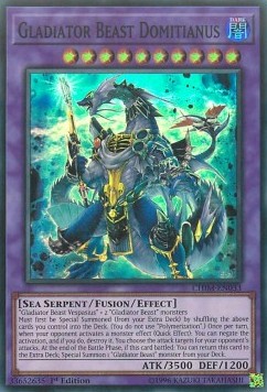 Gladiator Beast Domitianus - Chaos Impact (Super Rare) [CHIM-033]