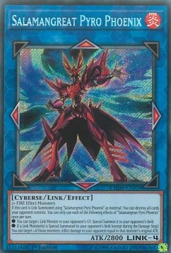 Salamangreat Pyro Phoenix (V.1 - Secret Rare)⁣ - Chaos Impact⁣ (Secret Rare)⁣ [039]