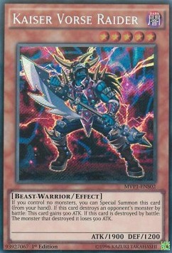 Kaiser Vorse Raider (V.3 - Secret Rare) - The Dark Side of Dimensions Movie Pack (Secret Rare) [MVP1-S02]