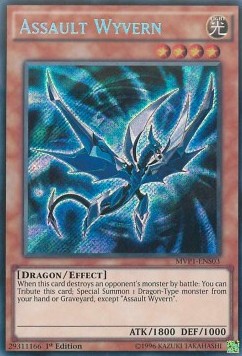Assault Wyvern (V.3 - Secret Rare) - The Dark Side of Dimensions Movie Pack (Secret Rare) [MVP1-S03]