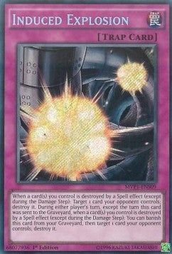 Induced Explosion (V.3 - Secret Rare) - The Dark Side of Dimensions Movie Pack (Secret Rare) [MVP1-S09]