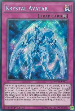 Krystal Avatar (V.3 - Secret Rare) - The Dark Side of Dimensions Movie Pack (Secret Rare) [MVP1-S11]