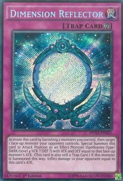 Dimension Reflector (V.3 - Secret Rare) - The Dark Side of Dimensions Movie Pack (Secret Rare) [MVP1-S21]