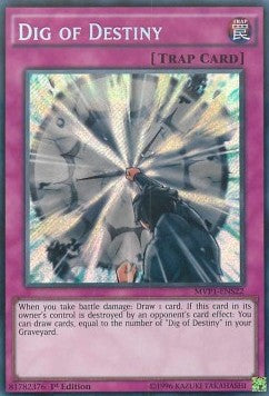 Dig of Destiny (V.3 - Secret Rare)⁣ - The Dark Side of Dimensions Movie Pack⁣ (Secret Rare)⁣ [S22]