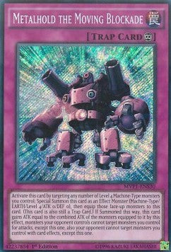 Metalhold the Moving Blockade (V.3 - Secret Rare) - The Dark Side of Dimensions Movie Pack (Secret Rare) [MVP1-S30]