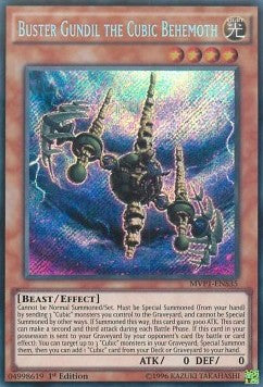 Buster Gundil the Cubic Behemoth (V.3 - Secret Rare) - The Dark Side of Dimensions Movie Pack (Secret Rare) [MVP1-S35]