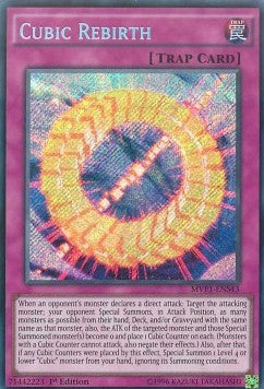 Cubic Rebirth (V.3 - Secret Rare) - The Dark Side of Dimensions Movie Pack (Secret Rare) [MVP1-S43]