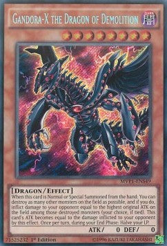 Gandora-X the Dragon of Demolition (V.3 - Secret Rare) - The Dark Side of Dimensions Movie Pack (Secret Rare) [MVP1-S49]