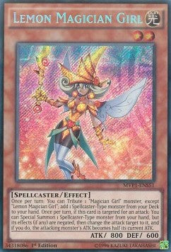 Lemon Magician Girl (V.3 - Secret Rare) - The Dark Side of Dimensions Movie Pack (Secret Rare) [MVP1-S51]