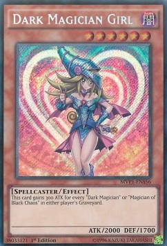 Dark Magician Girl (V.3 - Secret Rare) - The Dark Side of Dimensions Movie Pack (Secret Rare) [MVP1-S56]