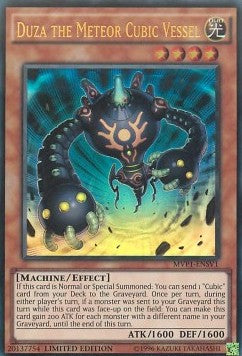 Duza the Meteor Cubic Vessel (V.3 - Ultra Rare) - The Dark Side of Dimensions Movie Pack (Ultra Rare) [MVP1-SV1]