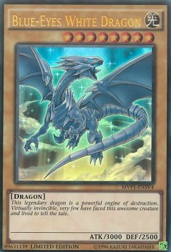 Blue-Eyes White Dragon (V.6 - Ultra Rare)⁣ - The Dark Side of Dimensions Movie Pack⁣ (Ultra Rare)⁣ [SV4]