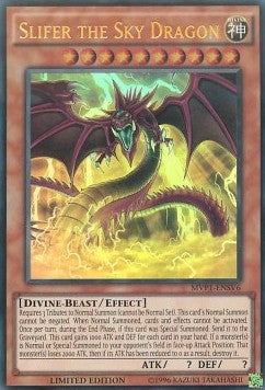 Slifer the Sky Dragon (V.4 - Ultra Rare) - The Dark Side of Dimensions Movie Pack (Ultra Rare) [MVP1-SV6]