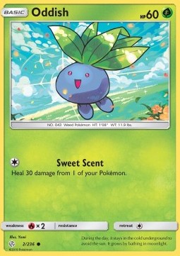 Oddish⁣ - Cosmic Eclipse⁣ (Common)⁣ [2]
