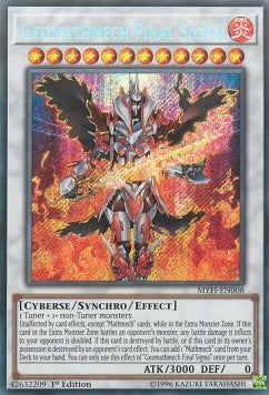 Geomathmech Final Sigma - Mystic Fighters (Secret Rare) [MYFI-008]
