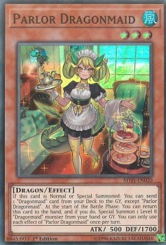 Parlor Dragonmaid - Mystic Fighters (Super Rare) [MYFI-020]