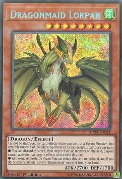 Dragonmaid Lorpar - Mystic Fighters (Secret Rare) [MYFI-021]