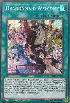 Dragonmaid Welcome - Mystic Fighters (Secret Rare) [MYFI-024]