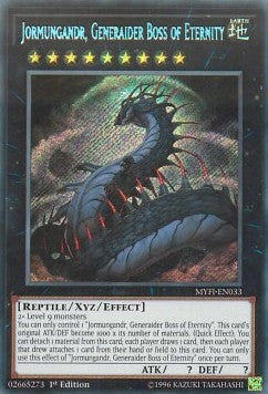 Jormungandr, Generaider Boss of Eternity⁣ - Mystic Fighters⁣ (Secret Rare)⁣ [033]