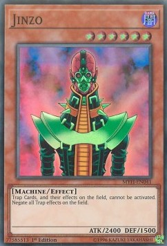 Jinzo⁣ - Mystic Fighters⁣ (Super Rare)⁣ [041]