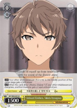 Awkward Kindness, Sakuta Azusagawa - Rascal Does Not Dream of Bunny Girl Senpai (Common) [SBY/W64-014]