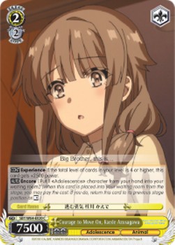 Courage to Move On, Kaede Azusagawa - Rascal Does Not Dream of Bunny Girl Senpai (Common) [SBY/W64-020]