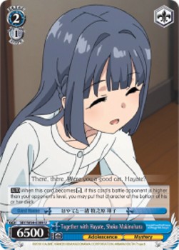 Together with Hayate, Shoko Makinohara - Rascal Does Not Dream of Bunny Girl Senpai (Uncommon) [SBY/W64-089]