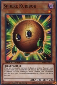 Sphere Kuriboh⁣ - Speed Duel: Trials of the Kingdom⁣ (Common)⁣ [SP3]
