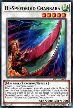 Hi-Speedroid Chanbara⁣ - OTS Tournament Pack 12⁣ (Common)⁣ [021]