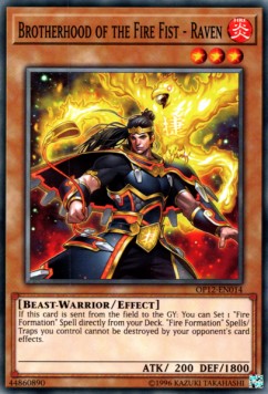 Brotherhood of the Fire Fist - Raven⁣ - OTS Tournament Pack 12⁣ (Common)⁣ [014]
