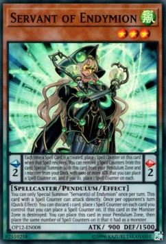 Servant of Endymion⁣ - OTS Tournament Pack 12⁣ (Super Rare)⁣ [008]