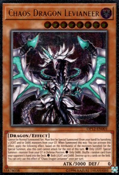Chaos Dragon Levianeer⁣ - OTS Tournament Pack 12⁣ (Ultimate Rare)⁣ [001]