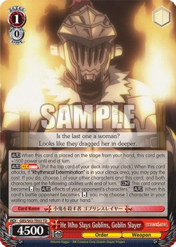 He Who Slays Goblins, Goblin Slayer (V.1 - Trial Deck) - Goblin Slayer (Trial Deck) [GBS/S63-T03]