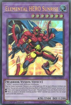 Elemental HERO Sunrise⁣ - Legendary Duelists: Magical Hero⁣ (Ultra Rare)⁣ [012]
