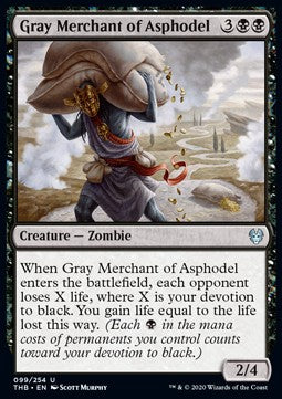 Gray Merchant of Asphodel - Theros Beyond Death (Uncommon) [THB-99]