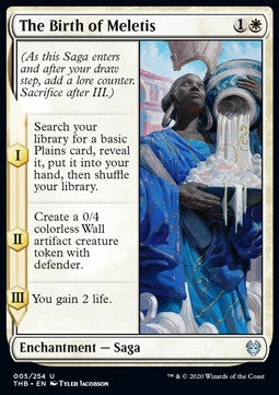 The Birth of Meletis - Theros Beyond Death (Uncommon) [THB-5]